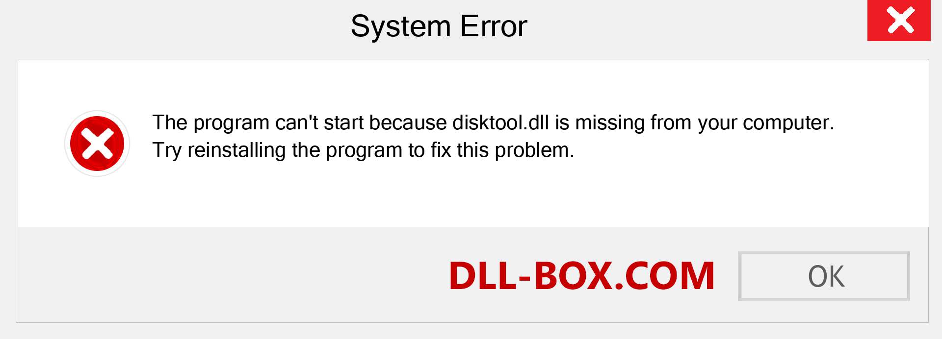  disktool.dll file is missing?. Download for Windows 7, 8, 10 - Fix  disktool dll Missing Error on Windows, photos, images